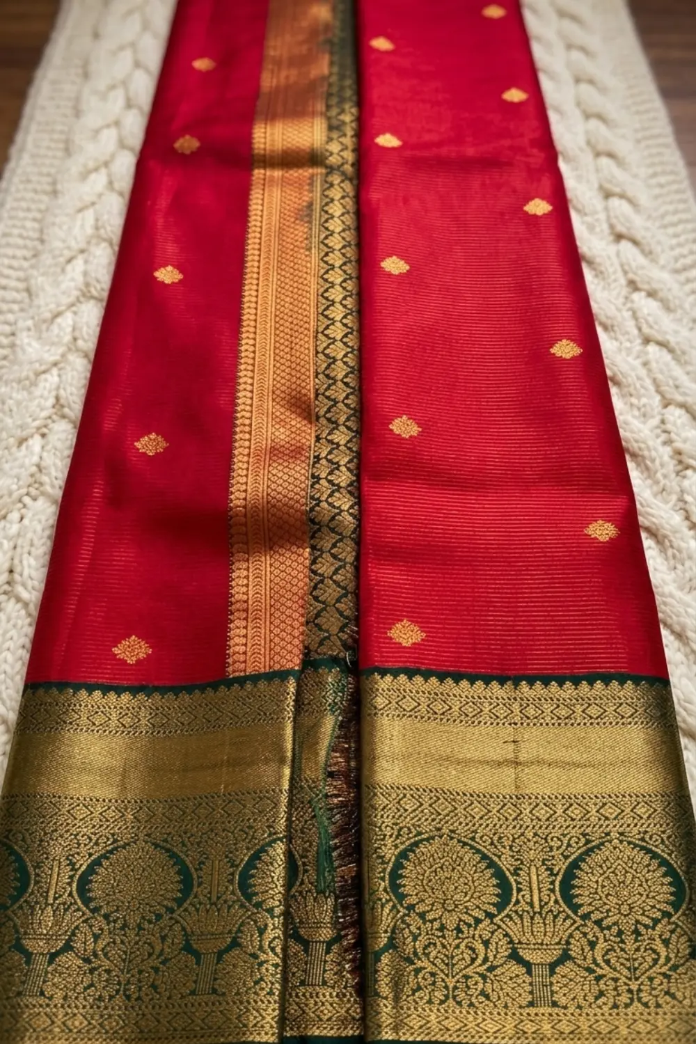 Chemparathy Premium Semi Kanchipuram Silk Saree