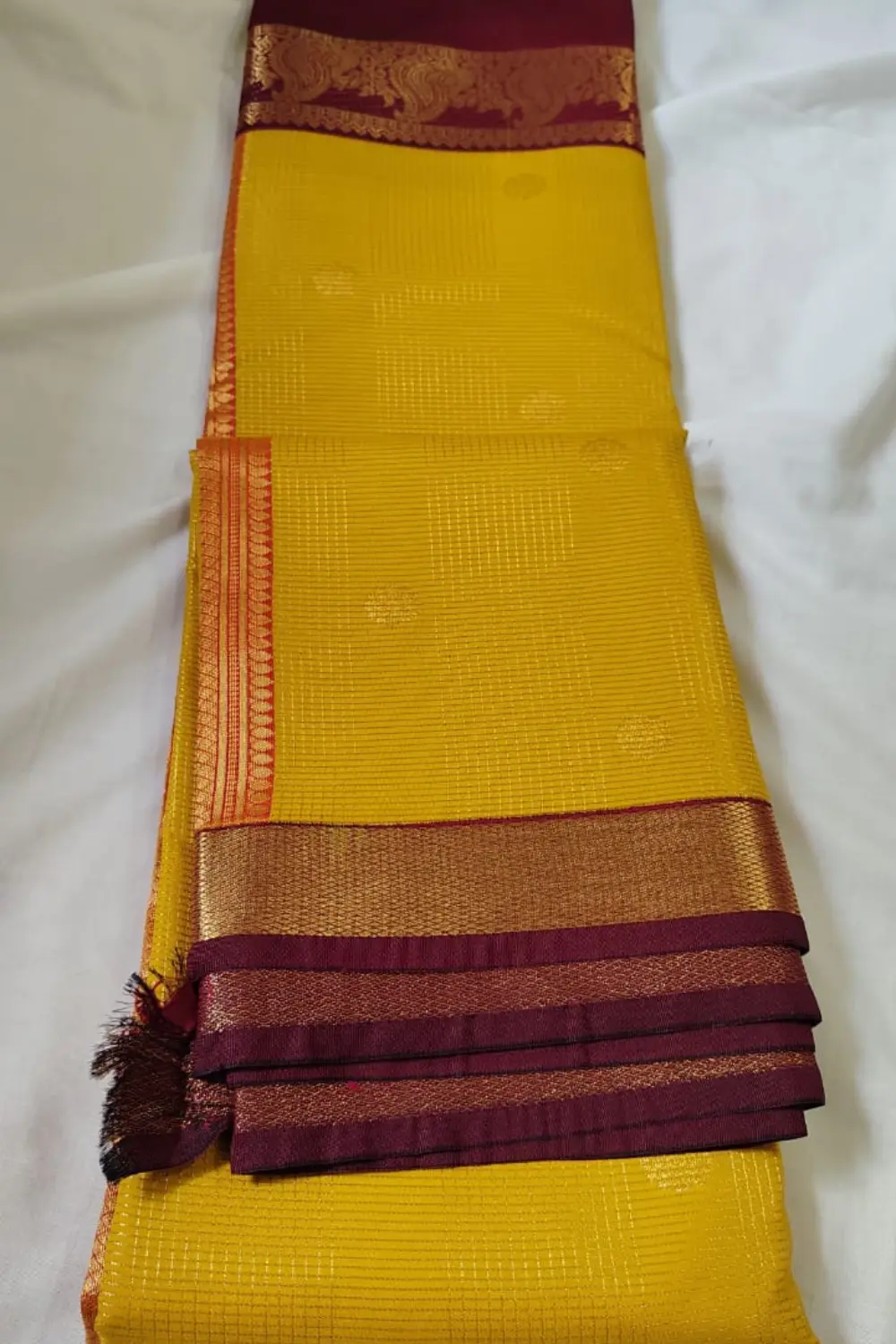 MALLIKA SEMI KANCHIPURAM SILK SAREE