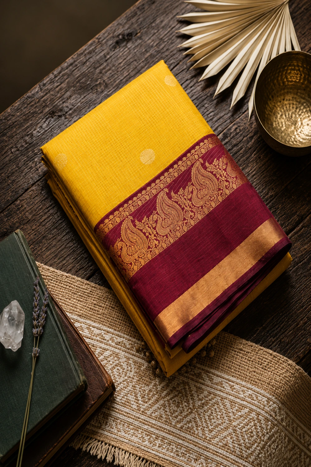 Mallika Semi Kanchipuram Silk Saree