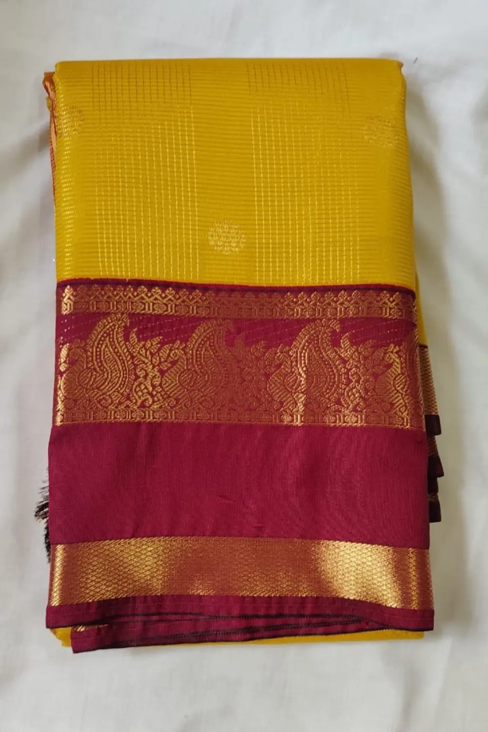 MALLIKA SEMI KANCHIPURAM SILK SAREE