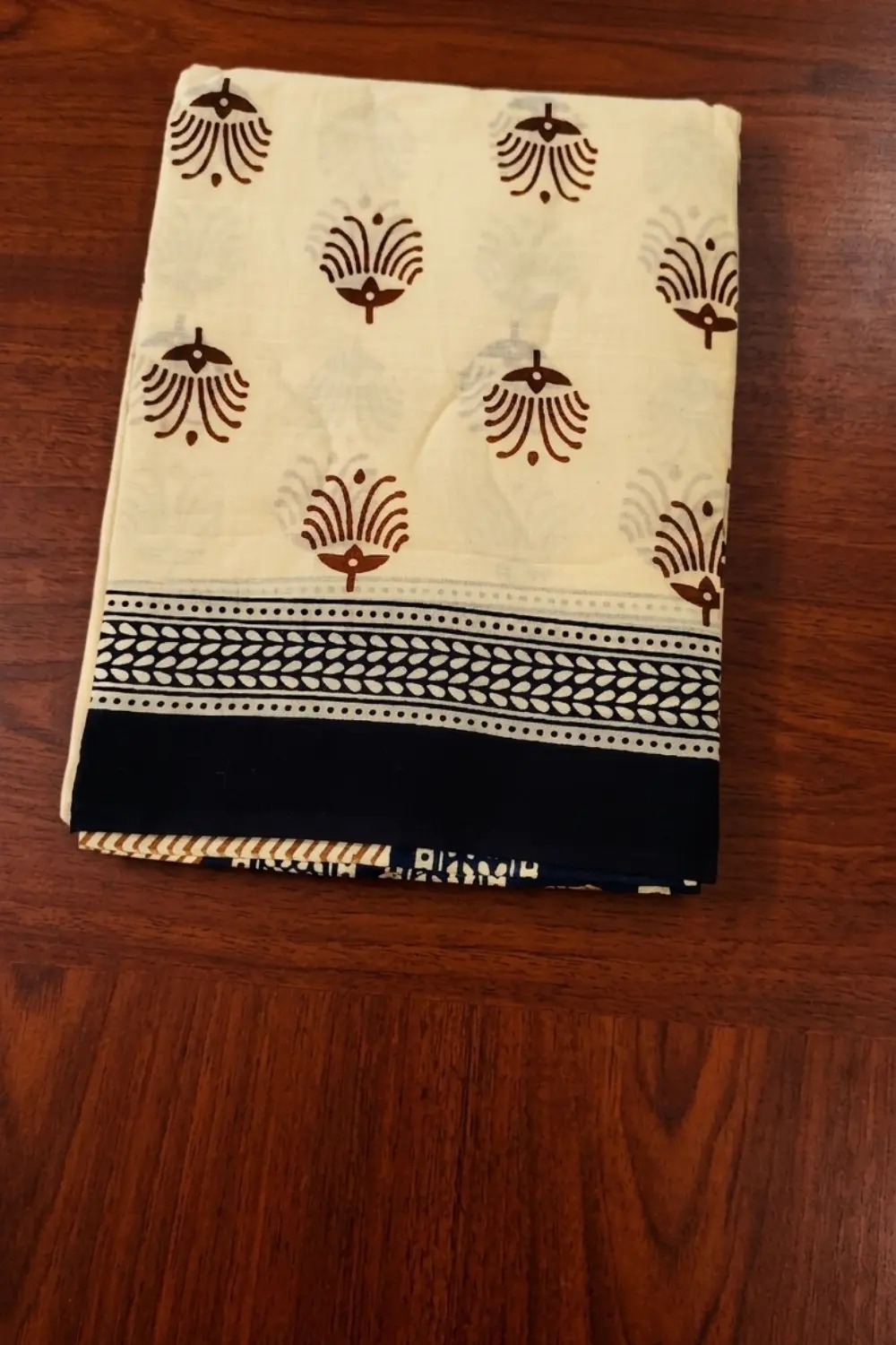 Jaipur Cotton Saree Beige