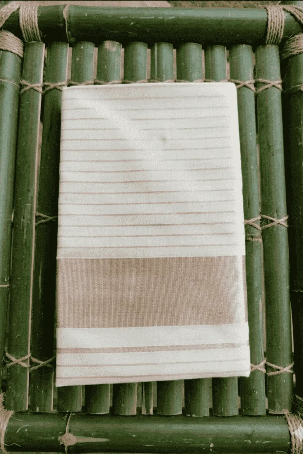 Kerala Set Saree with Rose Gold