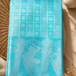 SAMUDRIKA PATTU SILK SAREE AQUA BLUE