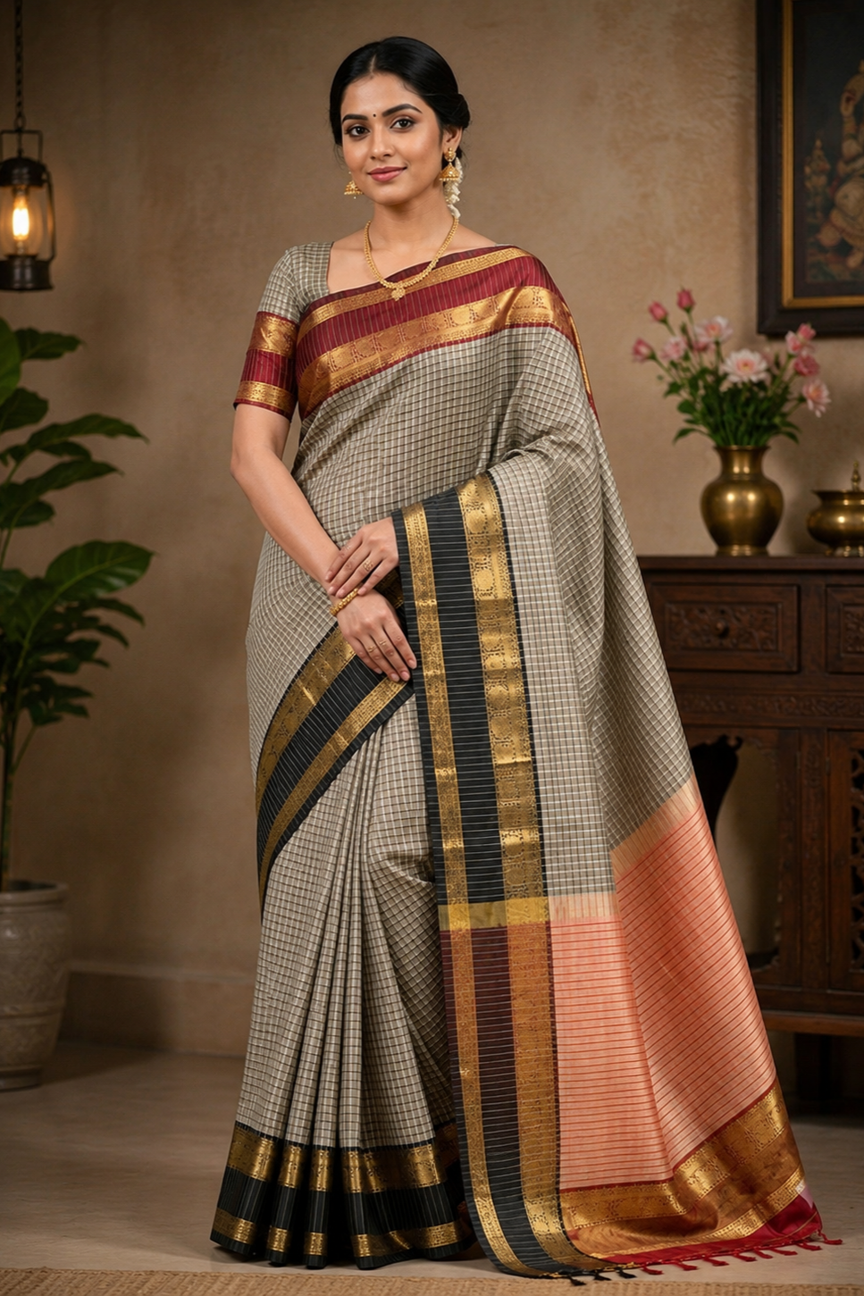 Ganga Jamuna Silk Saree