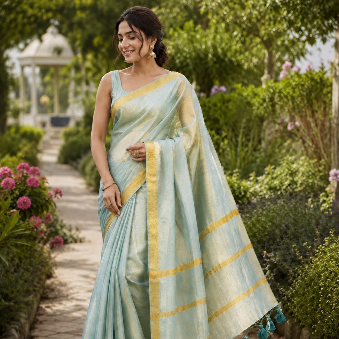 TISSUE SAREES